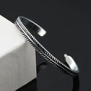 New Retro, Vintage Silver Bracelet for?Women and Men